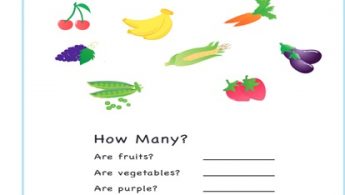 Fruits and vegetables 2ND grade